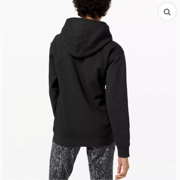 LULULEMON All Yours Hoodie French
Terry W3DLDS Black 8 Hoodie Sweatshirt size 4 - Picture 3 of 12